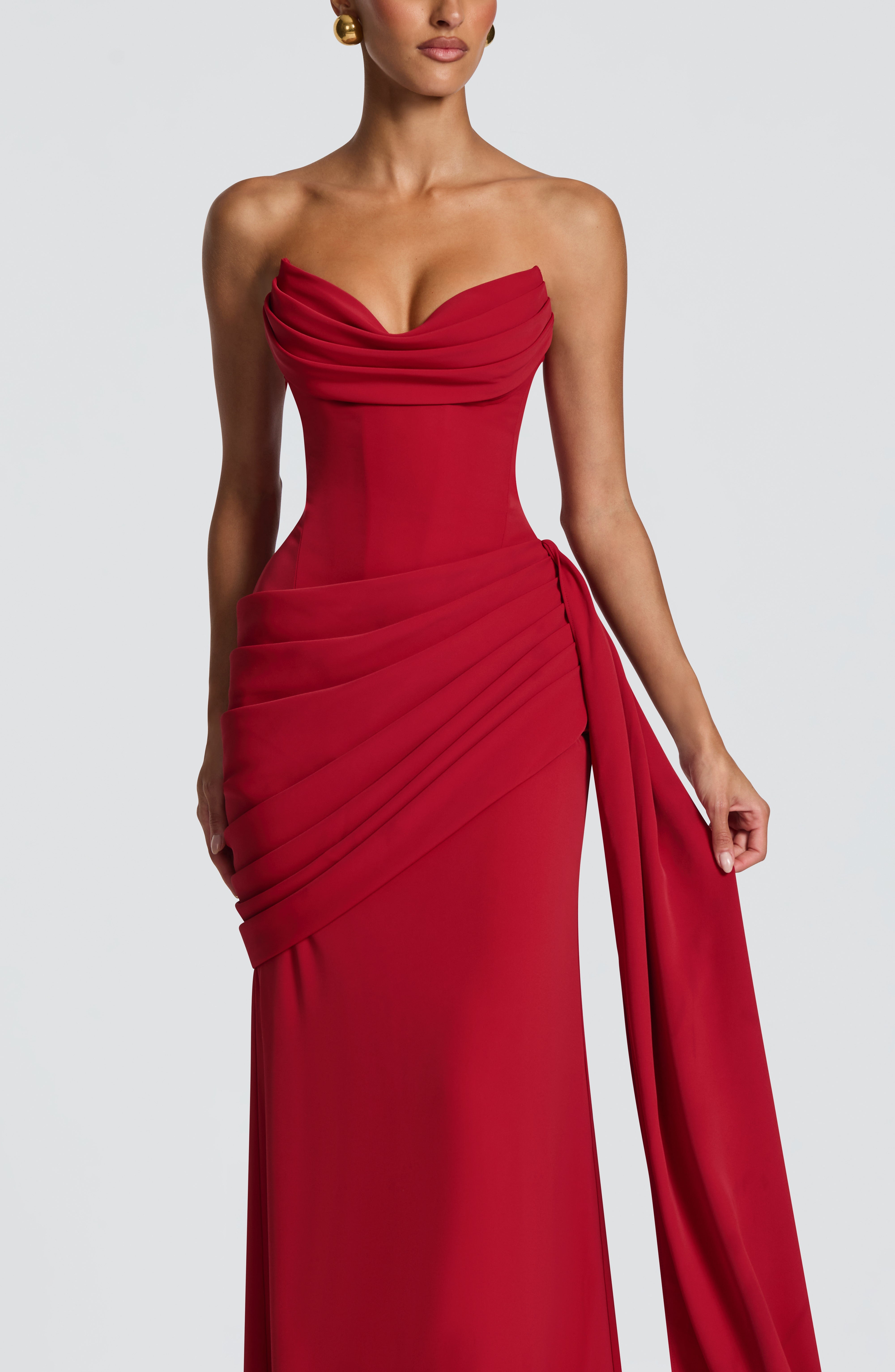 Matisse Maxi Dress - Deep Red
