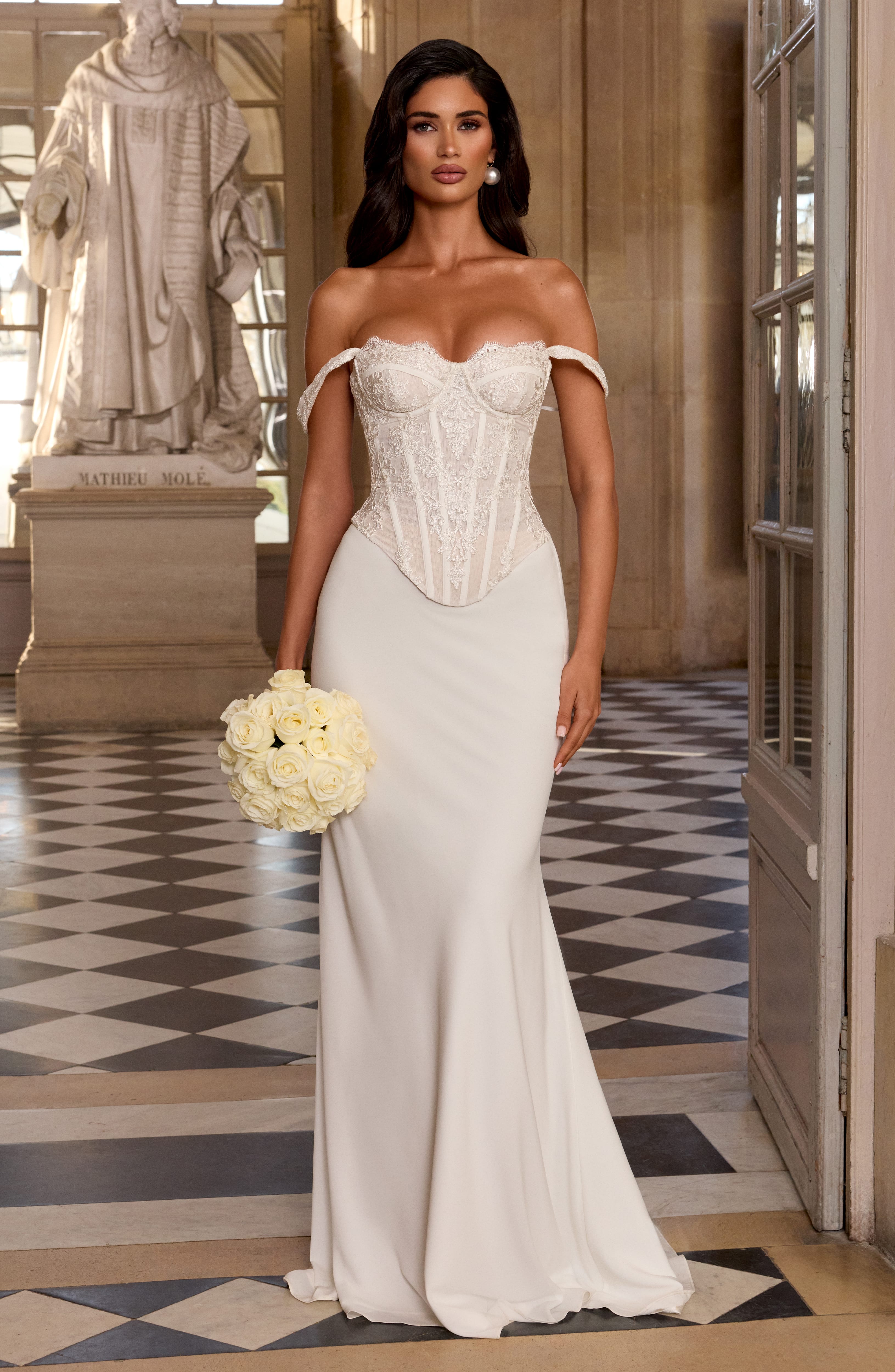 Tansy Corset - Ivory