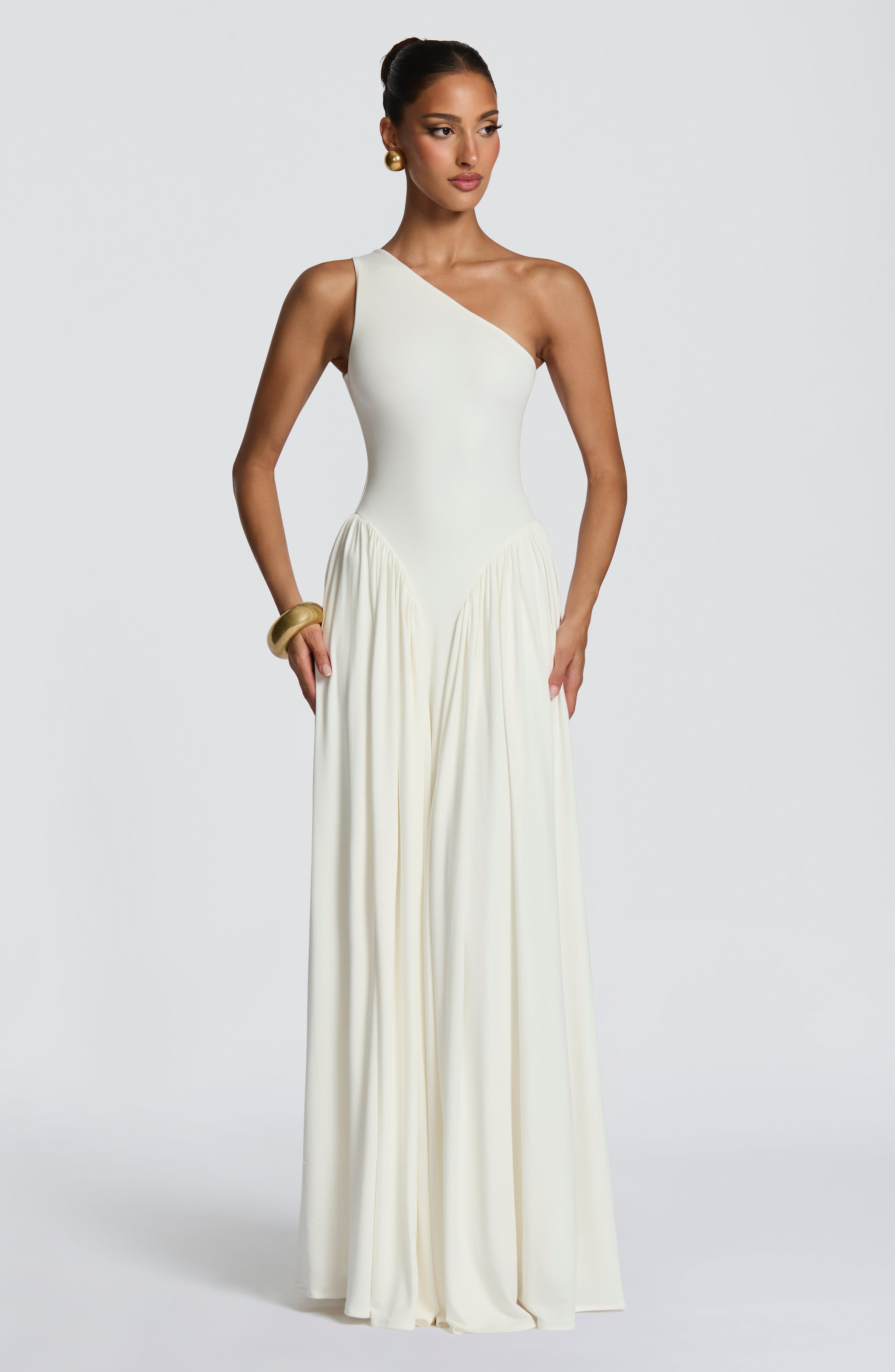 Vespera Maxi Dress - Ivory