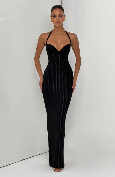 Nigella Maxi Dress - Black