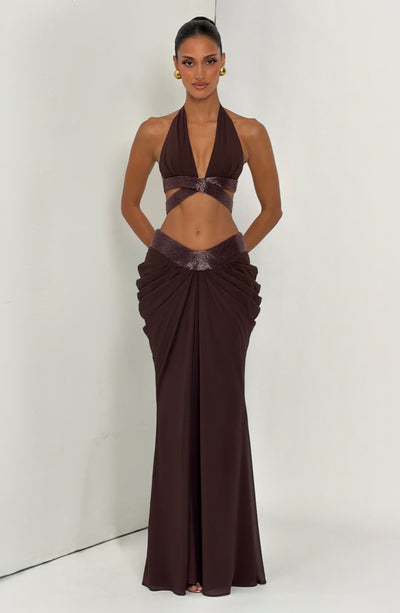 Sophie Bralette - Plum Brown