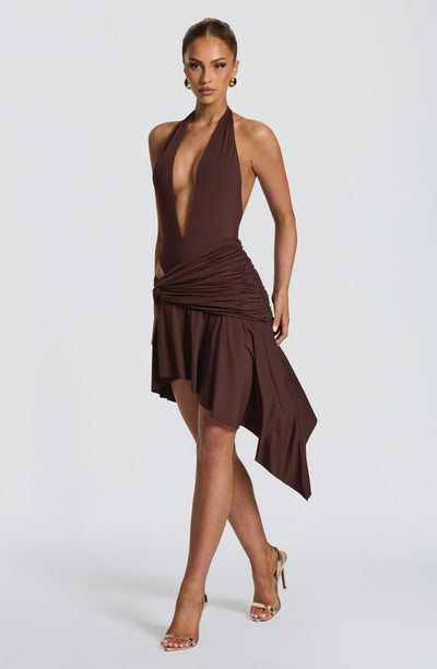 Tysa Bodysuit - Plum Brown