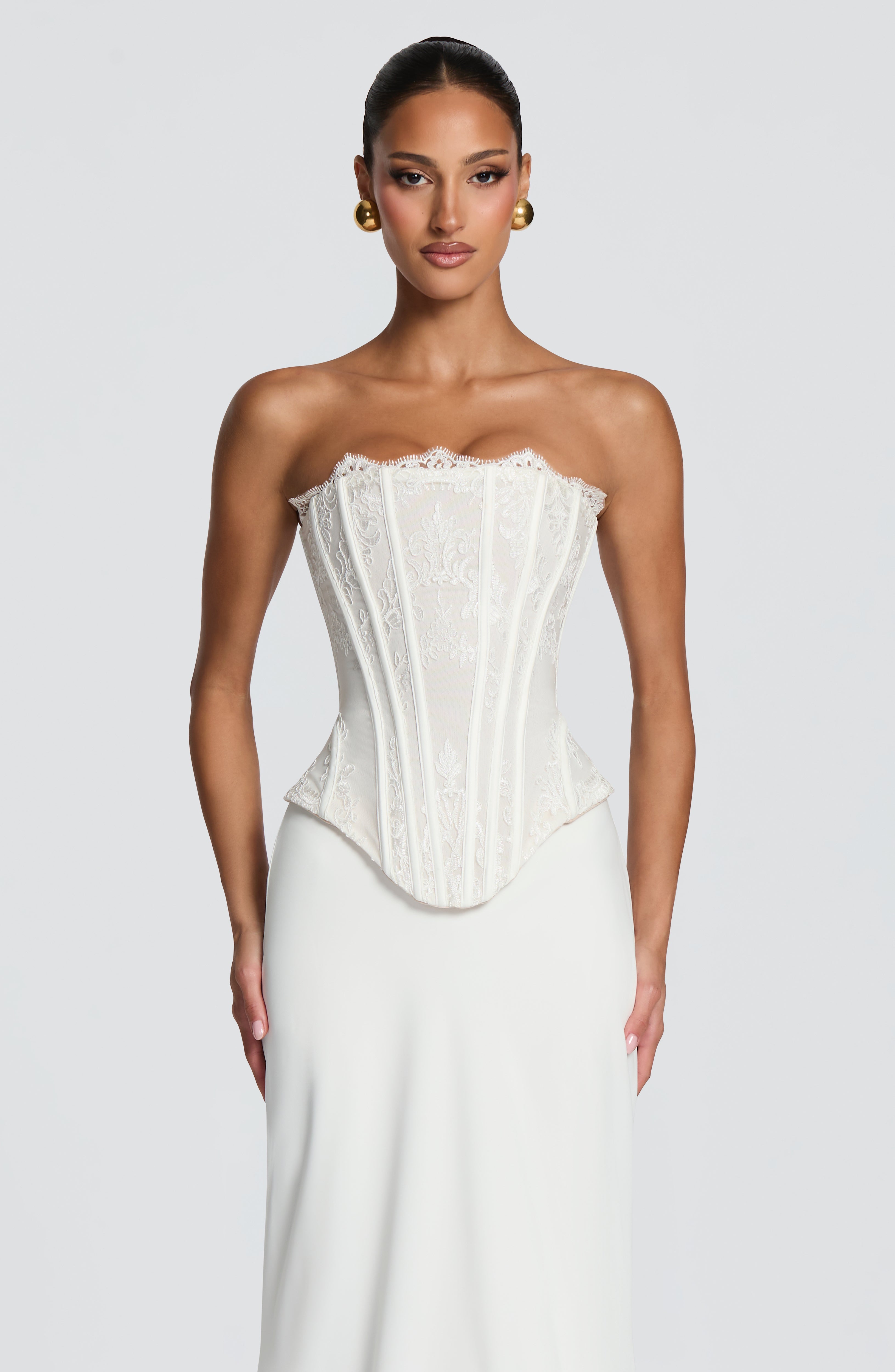 Nara Corset - Ivory