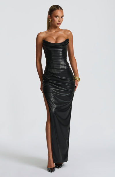 Alba Maxi Dress - Black