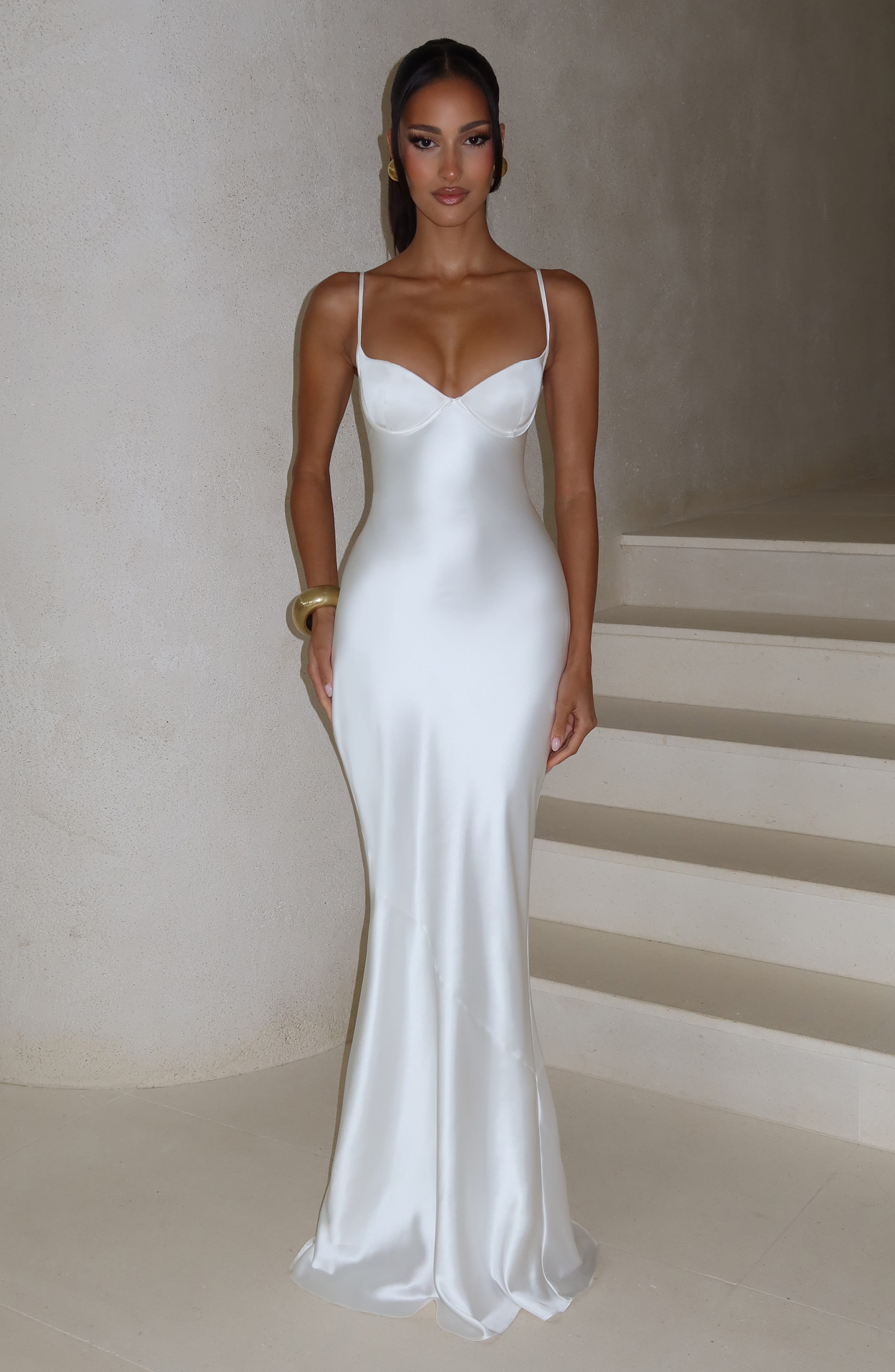 Amorette Maxi Dress - Ivory