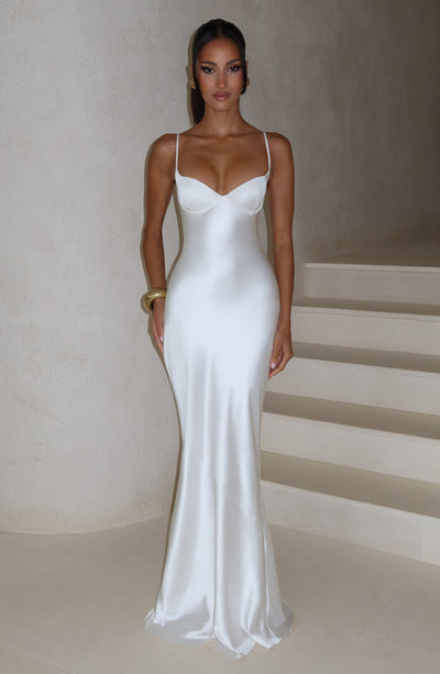 Amorette Maxi Dress - Ivory