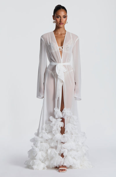 Anwen Dressing Gown - Ivory
