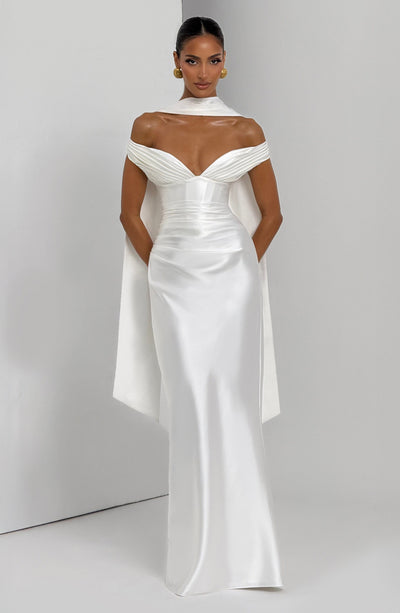 Aurelia Maxi Dress - Ivory