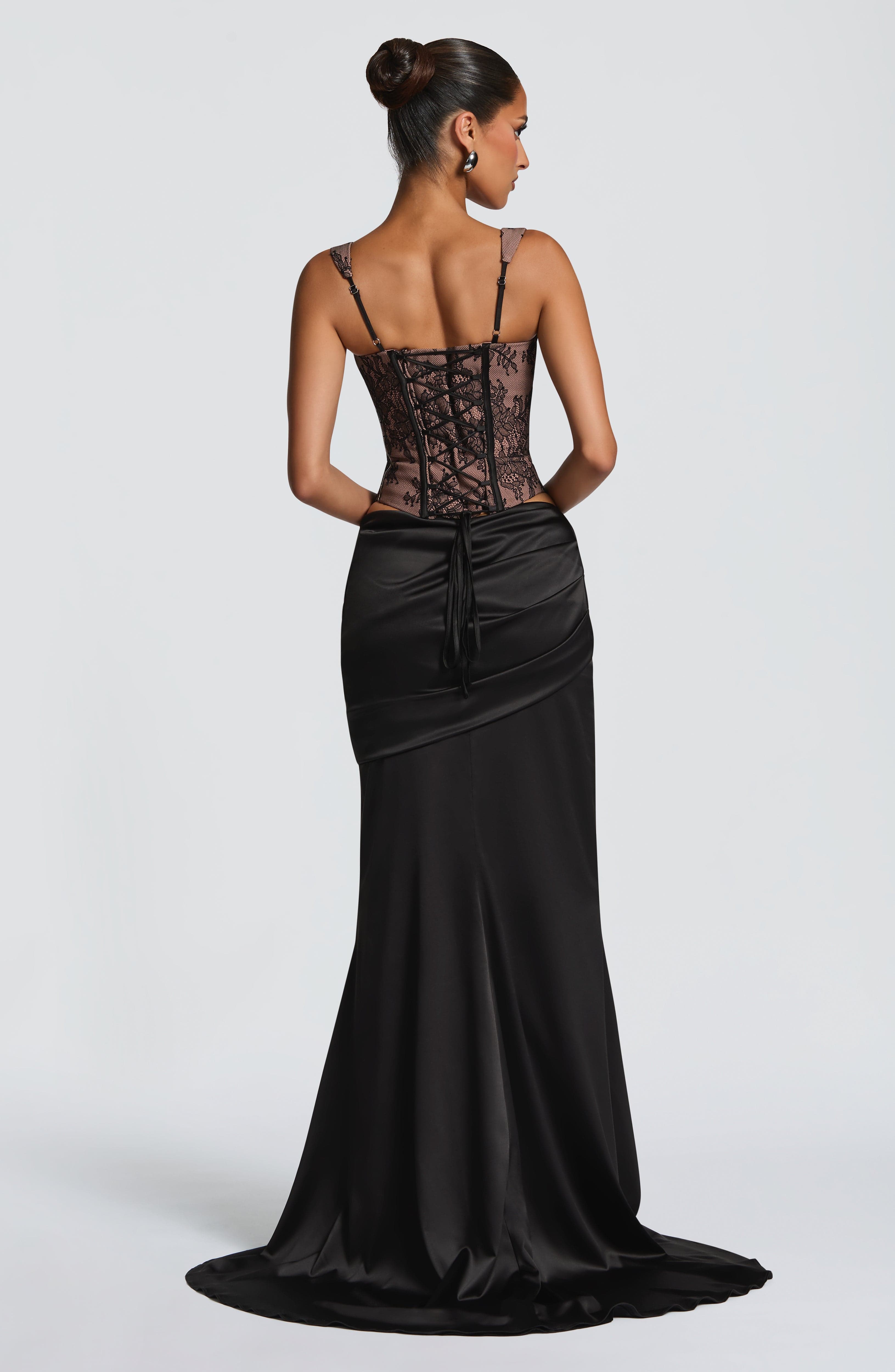 Claudette Maxi Skirt - Black