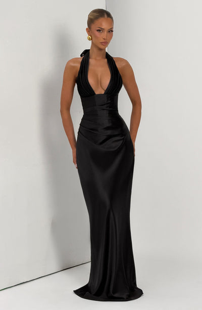 Elowen Maxi Dress - Black