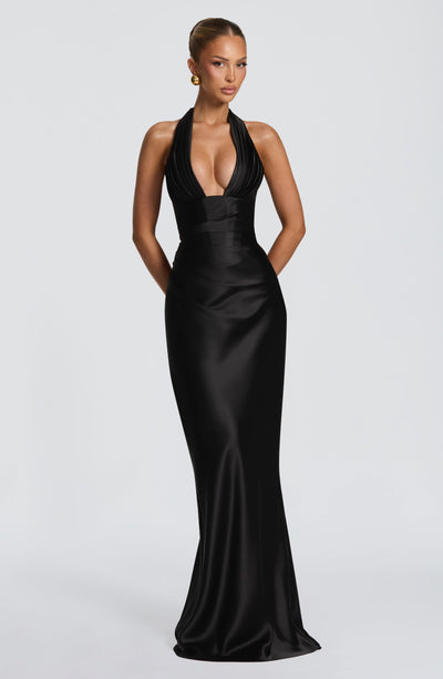Elowen Maxi Dress - Black