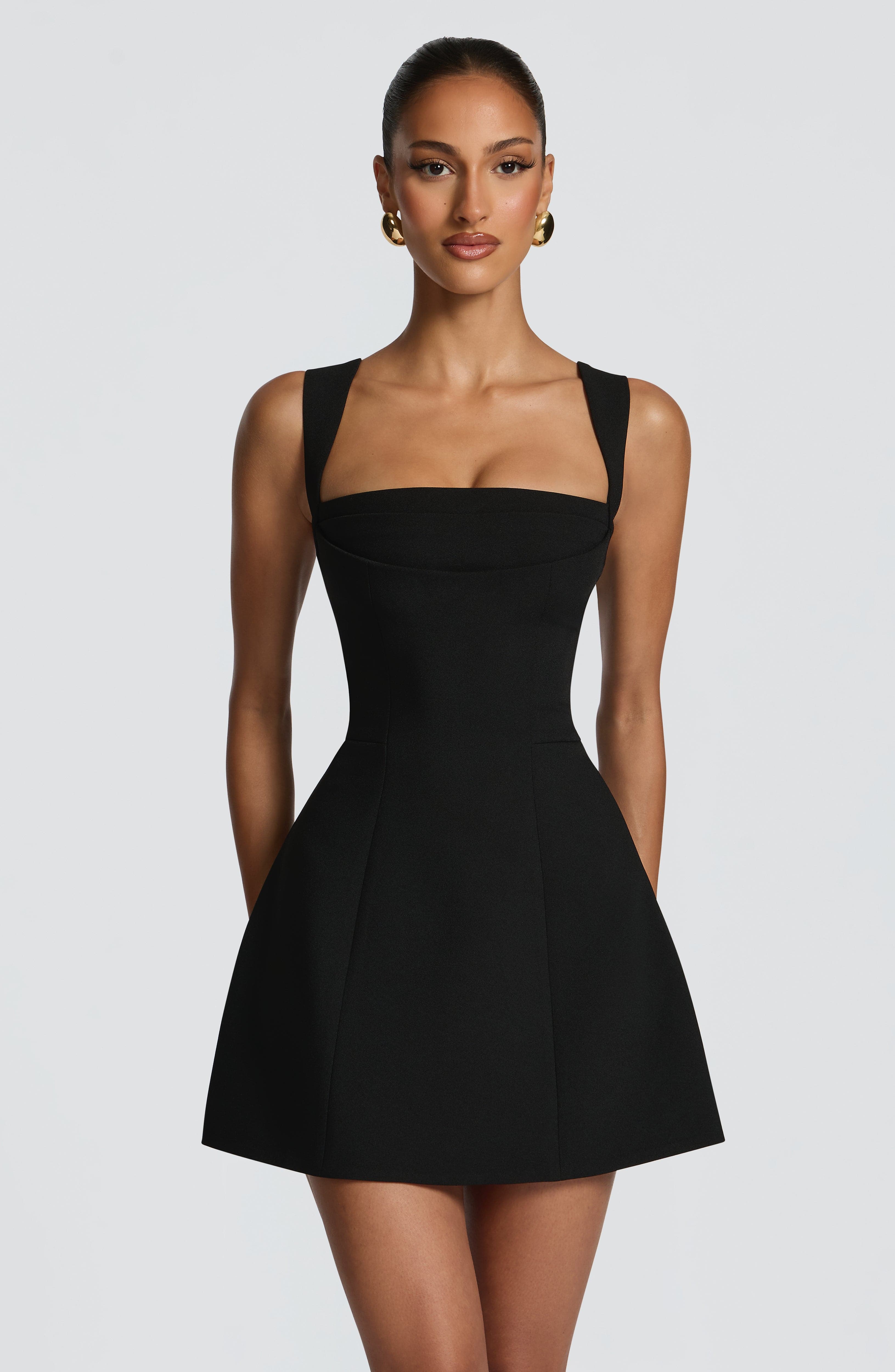 Iona Mini Dress - Black