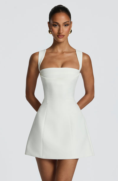 Iona Mini Dress - Ivory