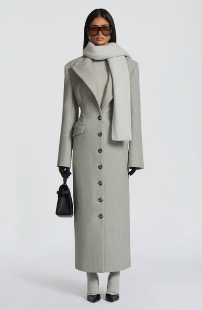Jeanie Scarf - Light Grey