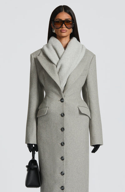 Jeanie Scarf - Light Grey