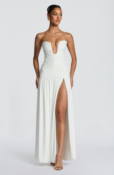 Junia Maxi Dress - White