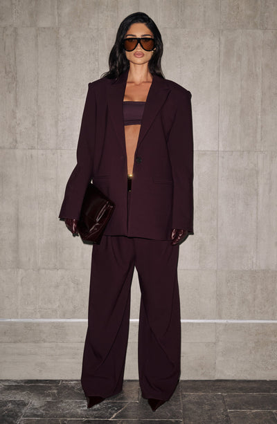 Kirsty Pants - Plum