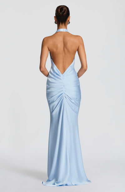 Linette Gown - Glacier Blue