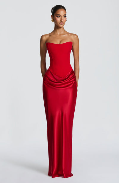 Maggie Maxi Dress - Red