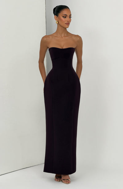 Manon Maxi Dress - Black