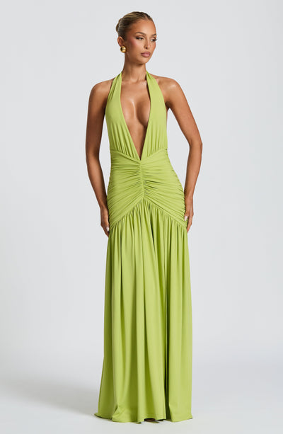 Melania Maxi Dress - Olive