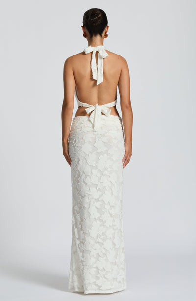 Myra Maxi Skirt - Ivory
