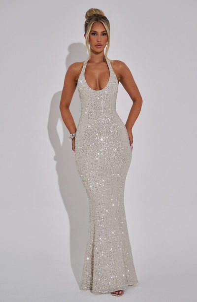 Odette Maxi Dress - Champagne