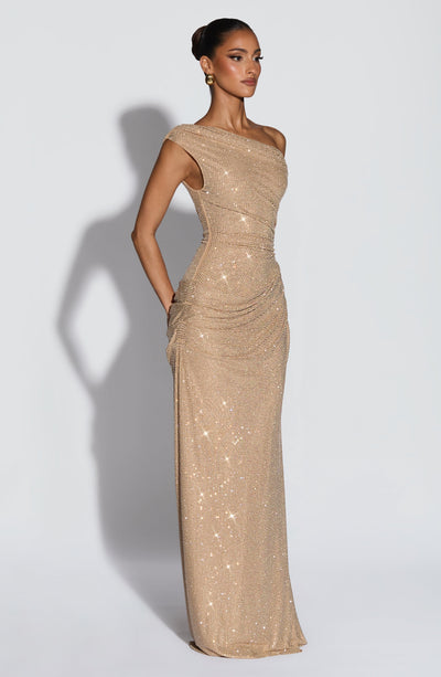 Ottilie Maxi Dress - Gold