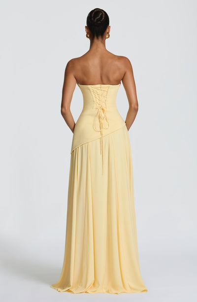 Patricia Maxi Dress - Lemon