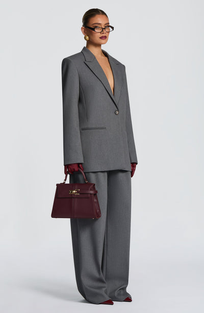 Reece Blazer - Grey Marl