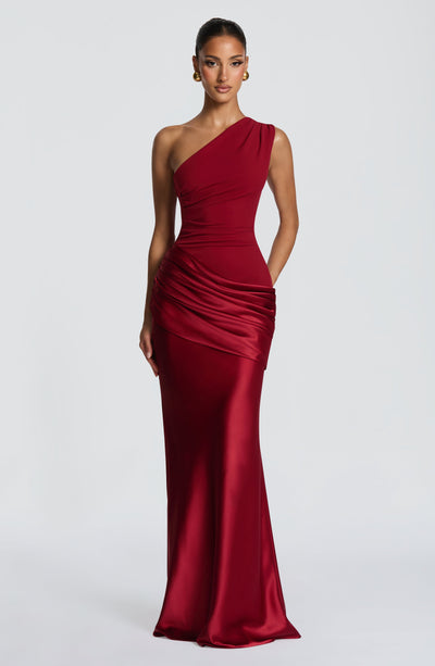 Sadona Maxi Dress - Deep Red