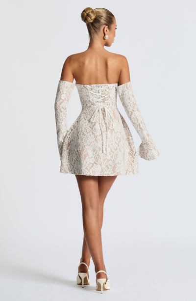 Salone Mini Dress - Ivory
