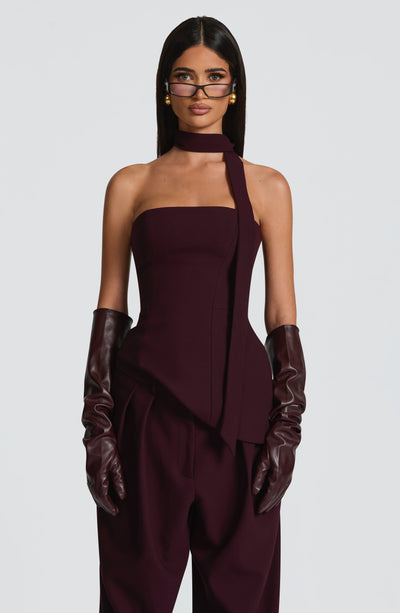 Sloan Top - Plum