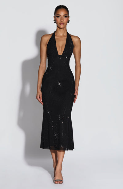 Sonora Midi Dress - Black
