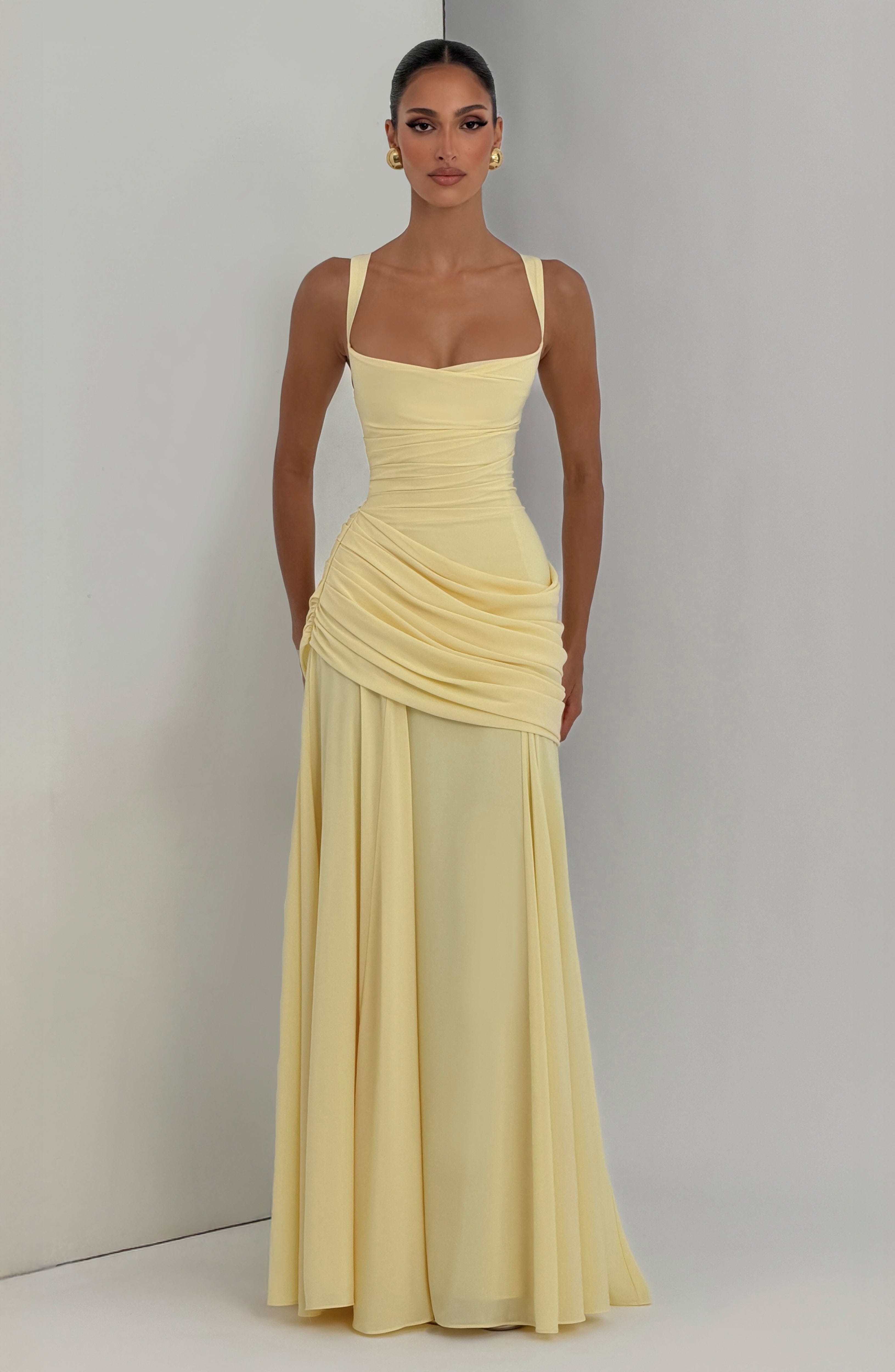 Sura Maxi Dress - Lemon