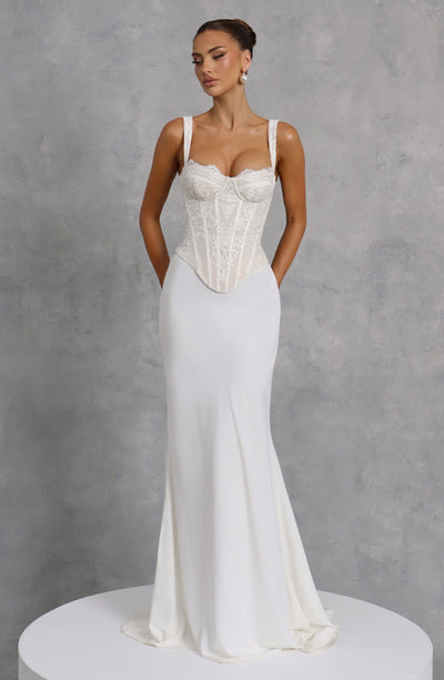 Tansy Corset - Ivory