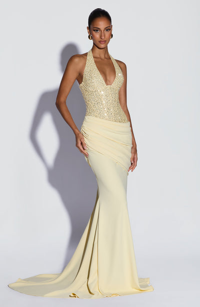 Taylor Gown - Lemon