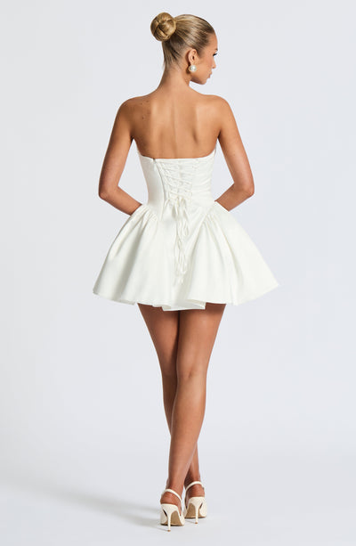 Trinity Mini Dress - Ivory