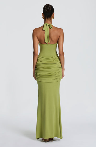 Veneda Maxi Dress - Olive
