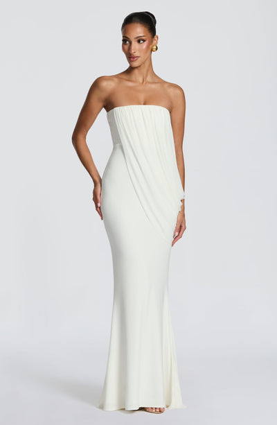 Vienna Maxi Dress - Ivory