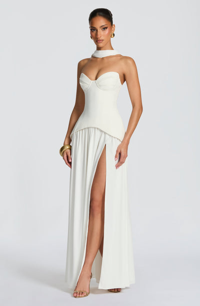 Vietta Maxi Dress - Ivory